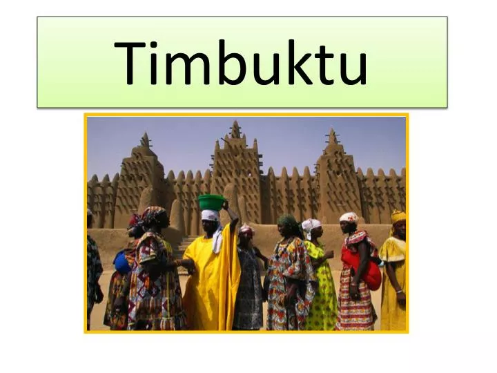 timbuktu