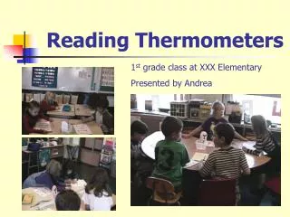 Reading Thermometers