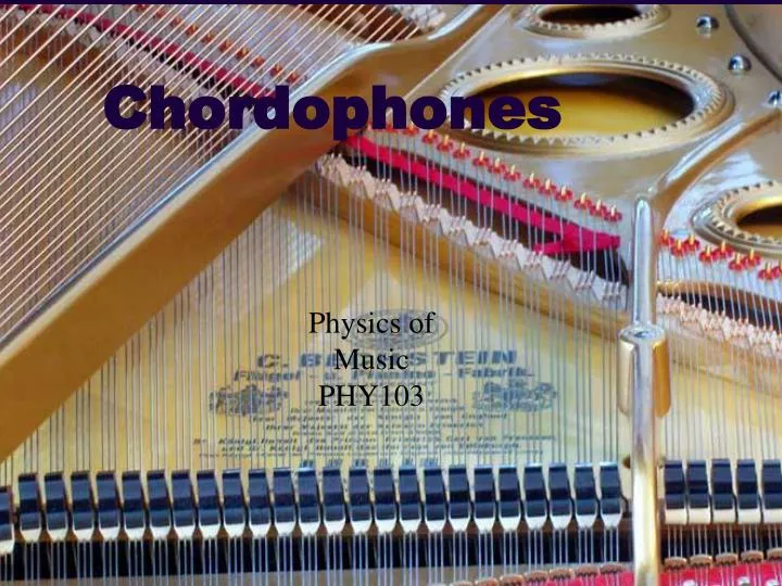 chordophones