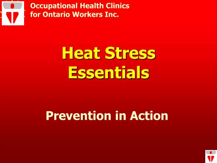 heat stress essentials