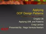 Applying GOF Design Patterns - slide 1