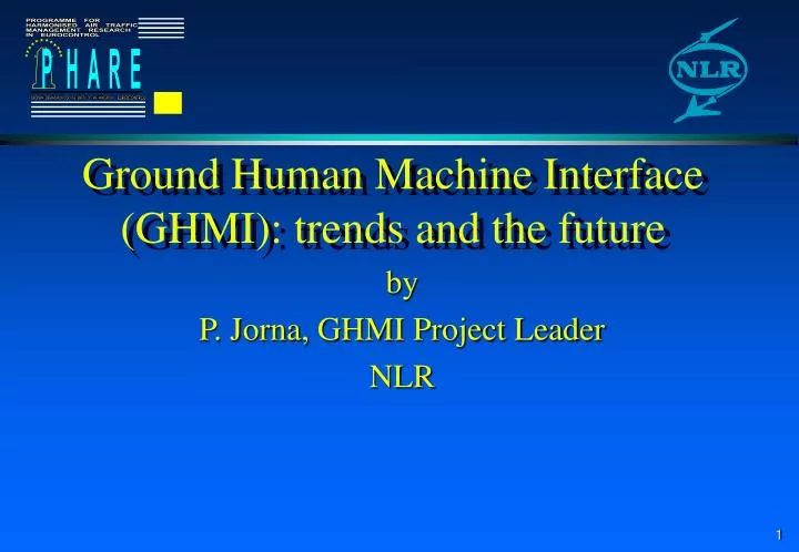 ground human machine interface ghmi trends and the future