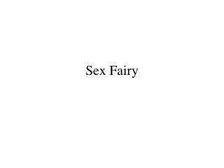 Sex Fairy