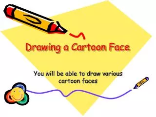 Drawing a Cartoon Face