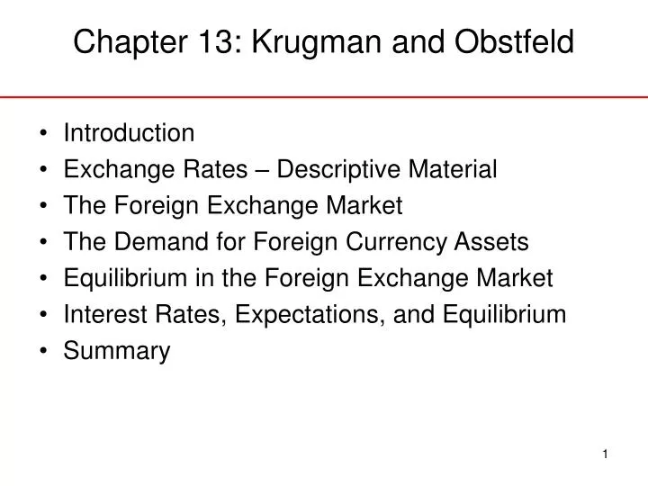 chapter 13 krugman and obstfeld