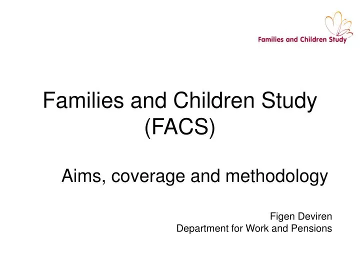 families and children study facs