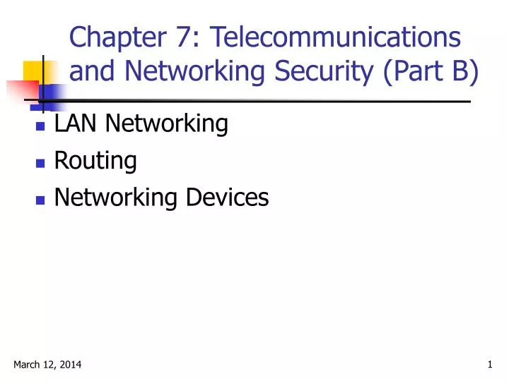 chapter 7 telecommunications and networking security part b