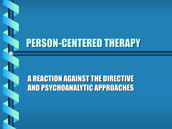 person centered therapy