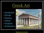 Greek Art - slide 1