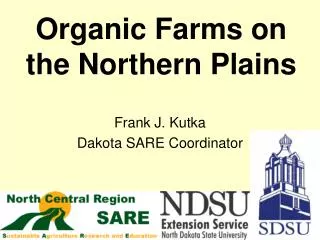 Organic Farms on the Northern Plains