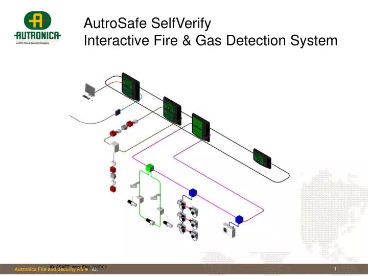 autrosafe selfverify interactive fire gas detection system