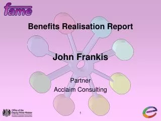 Benefits Realisation Report