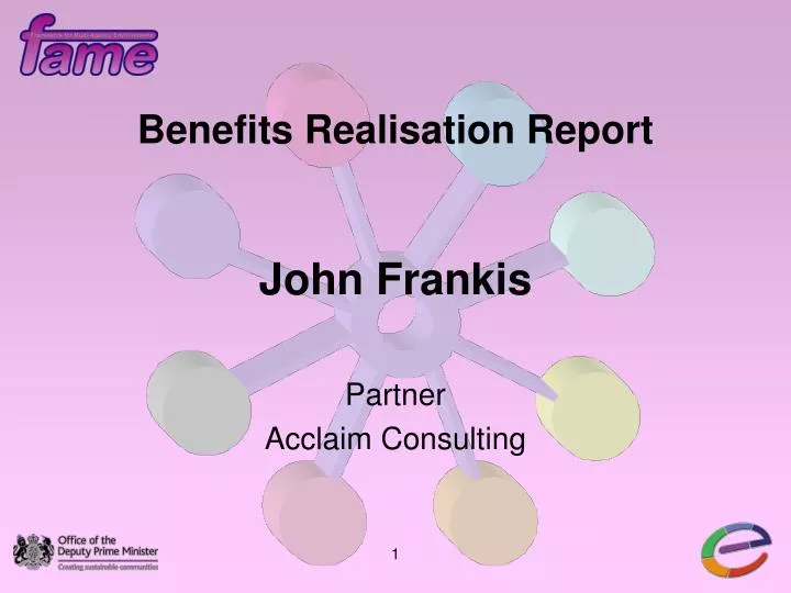 benefits realisation report