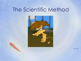 The Scientific Method