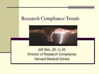Research Compliance Trends