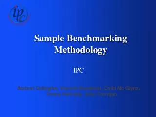 Sample Benchmarking Methodology