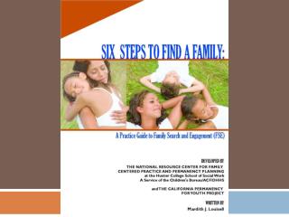Six Steps to Finding a Family