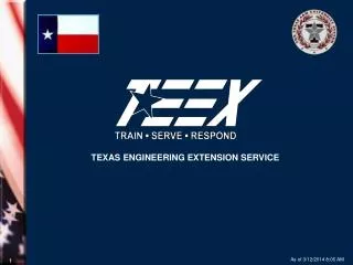 TEXAS ENGINEERING EXTENSION SERVICE
