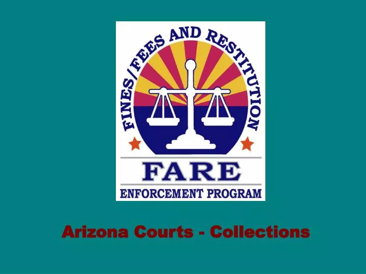 arizona courts collections