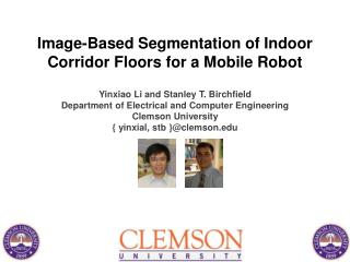 Image-Based Segmentation of Indoor Corridor Floors for a Mobile Robot