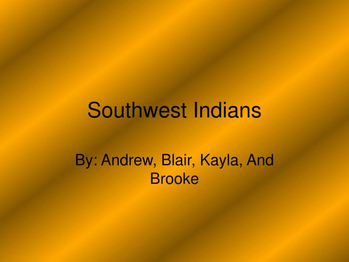 southwest indians