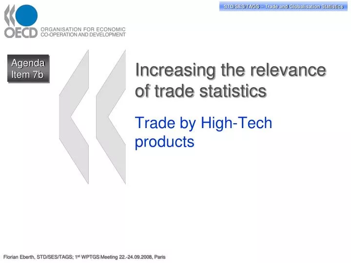 increasing the relevance of trade statistics