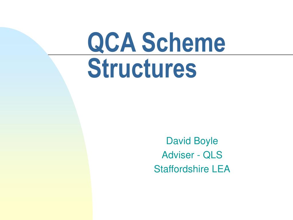 PPT - QCA Scheme Structures PowerPoint Presentation, free download - ID ...
