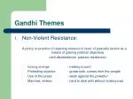 Gandhi Themes - slide 1