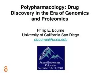 Polypharmacology: Drug Discovery in the Era of Genomics and Proteomics