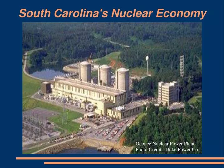 south carolina s nuclear economy