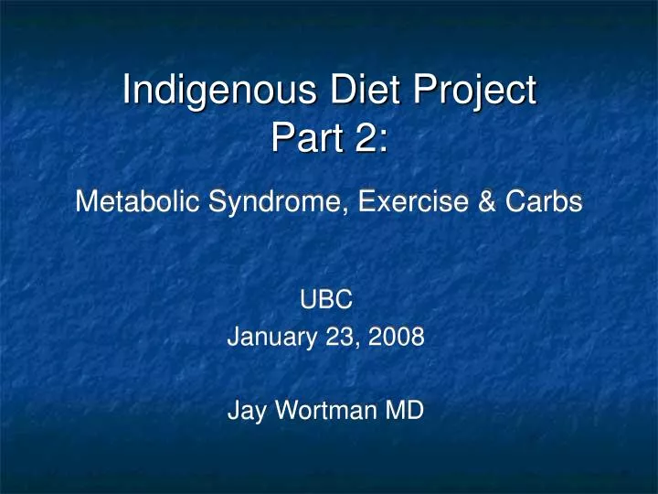 metabolic syndrome exercise carbs