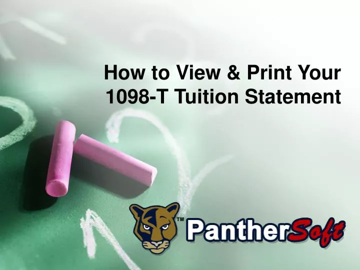 how to view print your 1098 t tuition statement