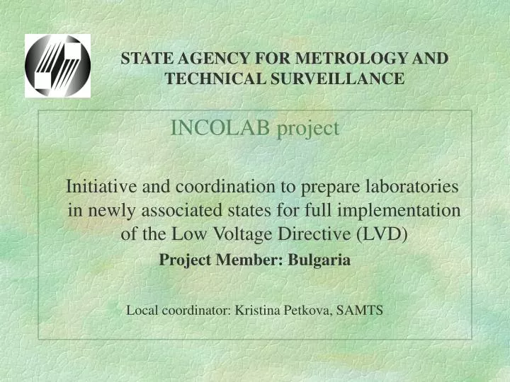 state agency for metrology and technical surveillance