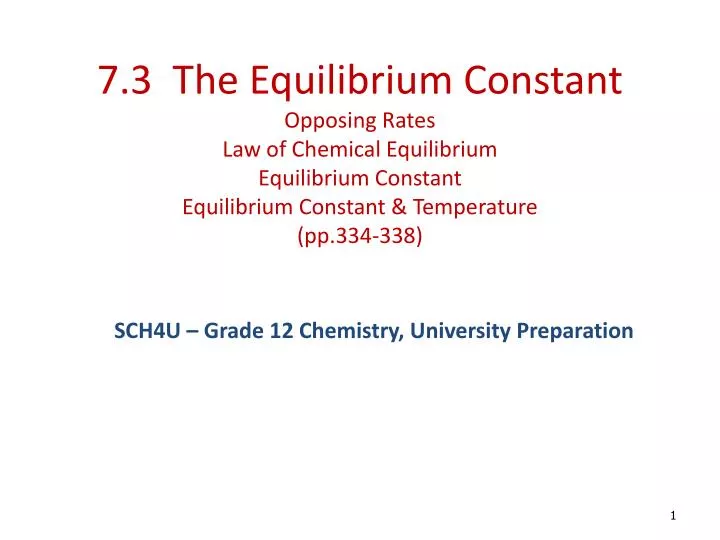 sch4u grade 12 chemistry university preparation