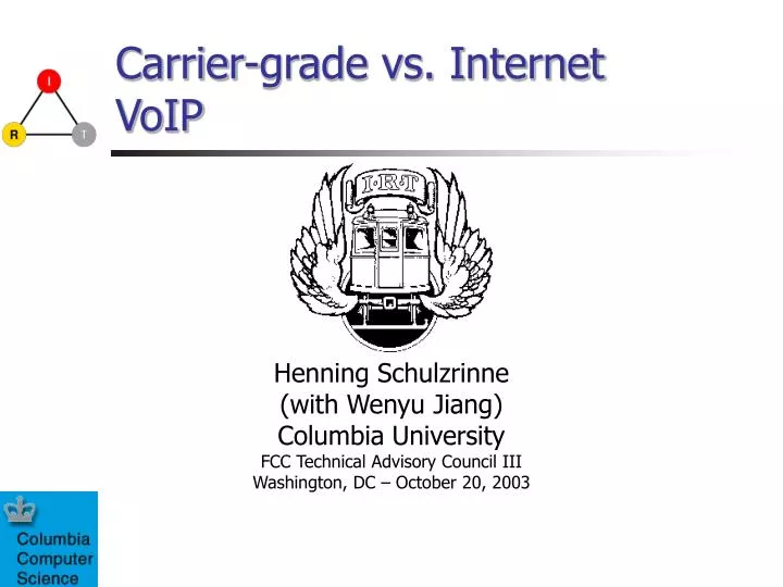 carrier grade vs internet voip