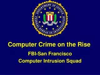 Computer Crime on the Rise