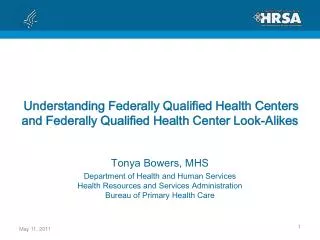 Understanding Federally Qualified Health Centers and Federally Qualified Health Center Look-Alikes
