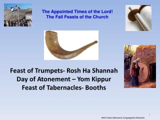 The Appointed Times of the Lord! The Fall Feasts of the Church