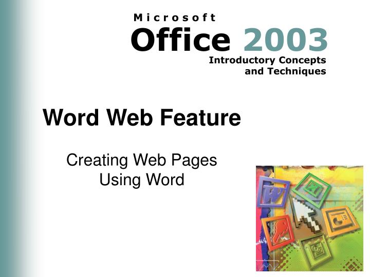 word web feature