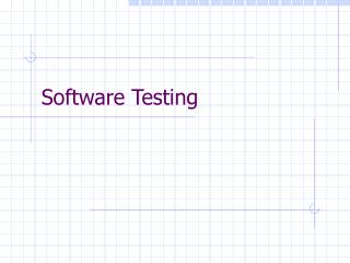 Software Testing