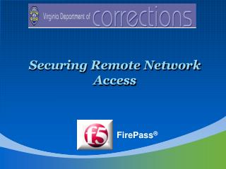 Securing Remote Network Access
