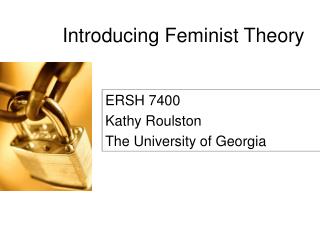 Introducing Feminist Theory