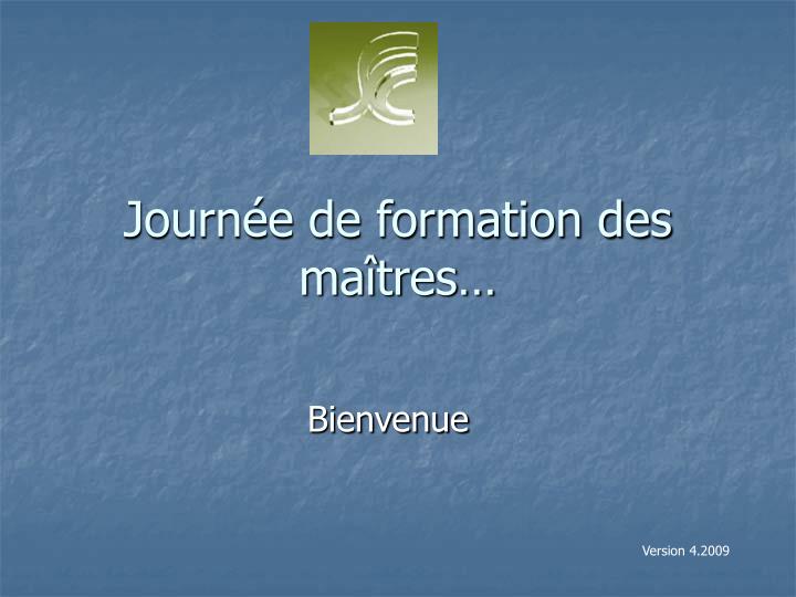 journ e de formation des ma tres