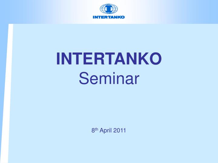 intertanko seminar