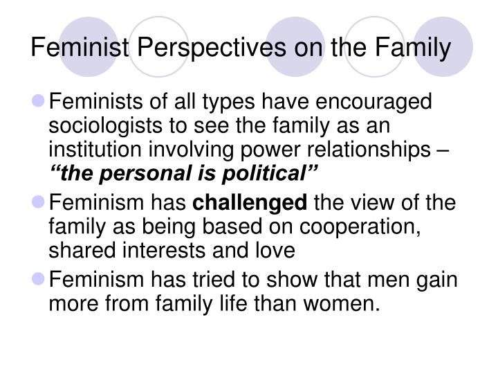 feminist perspectives on the family