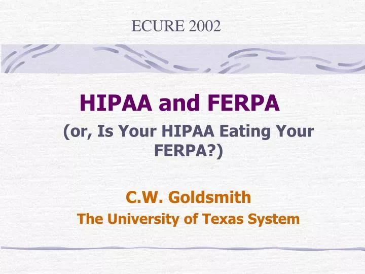 hipaa and ferpa