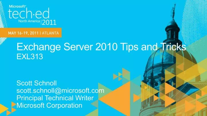 exchange server 2010 tips and tricks exl313