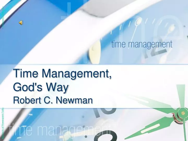 time management god s way