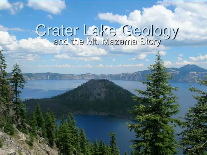 crater lake geology