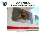 CAWG AERIAL PHOTOGRAPHY CLASS